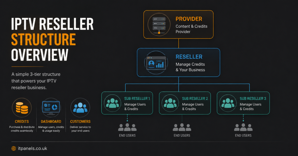 Reseller vs Sub Reseller Structure Overview