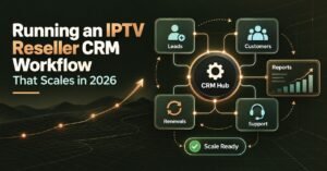 IPTV Reseller CRM