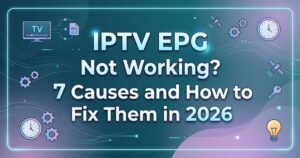IPTV EPG Not Working