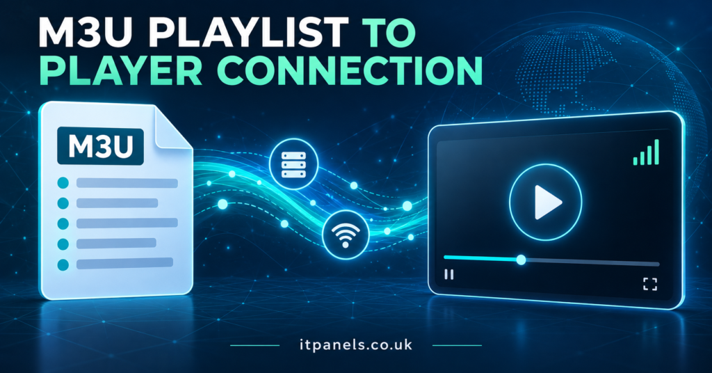 M3U Playlist to Player Connection